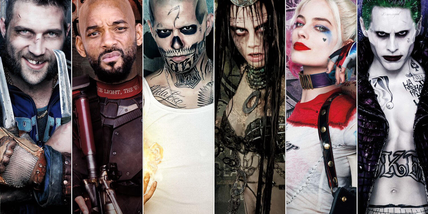 Suicide squad character posters  1 