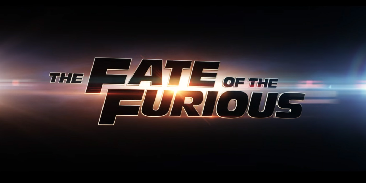 The fate of the furious title change logo